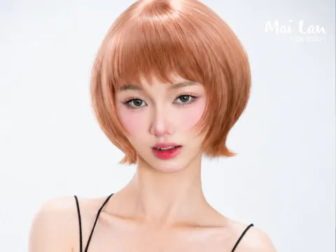Peach Blush Bob – Kiểu tóc đang định nghĩa lại chuẩn đẹp của Gen Z năm 2026