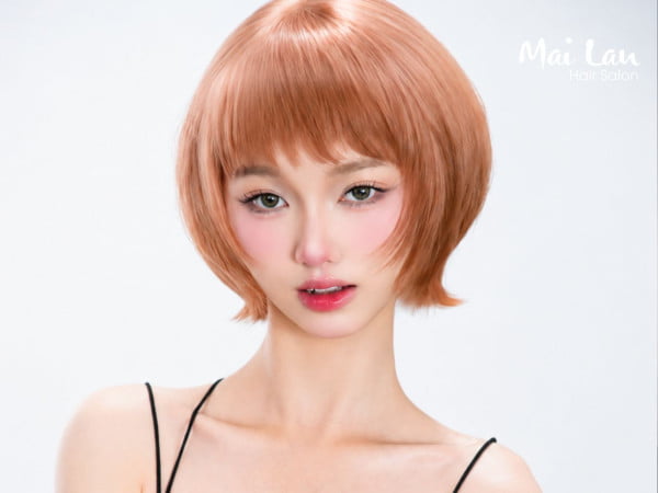 Peach Blush Bob – Kiểu tóc đang định nghĩa lại chuẩn đẹp của Gen Z năm 2026