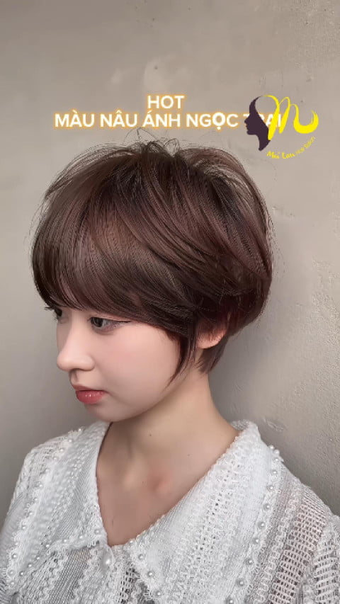 Nâu ánh ngọc trai