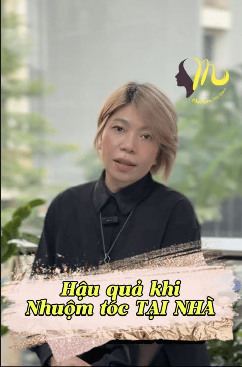 [TƯ VẤN CHUYÊN GIA] Hậu quả khi nhuộm tóc tại nhà