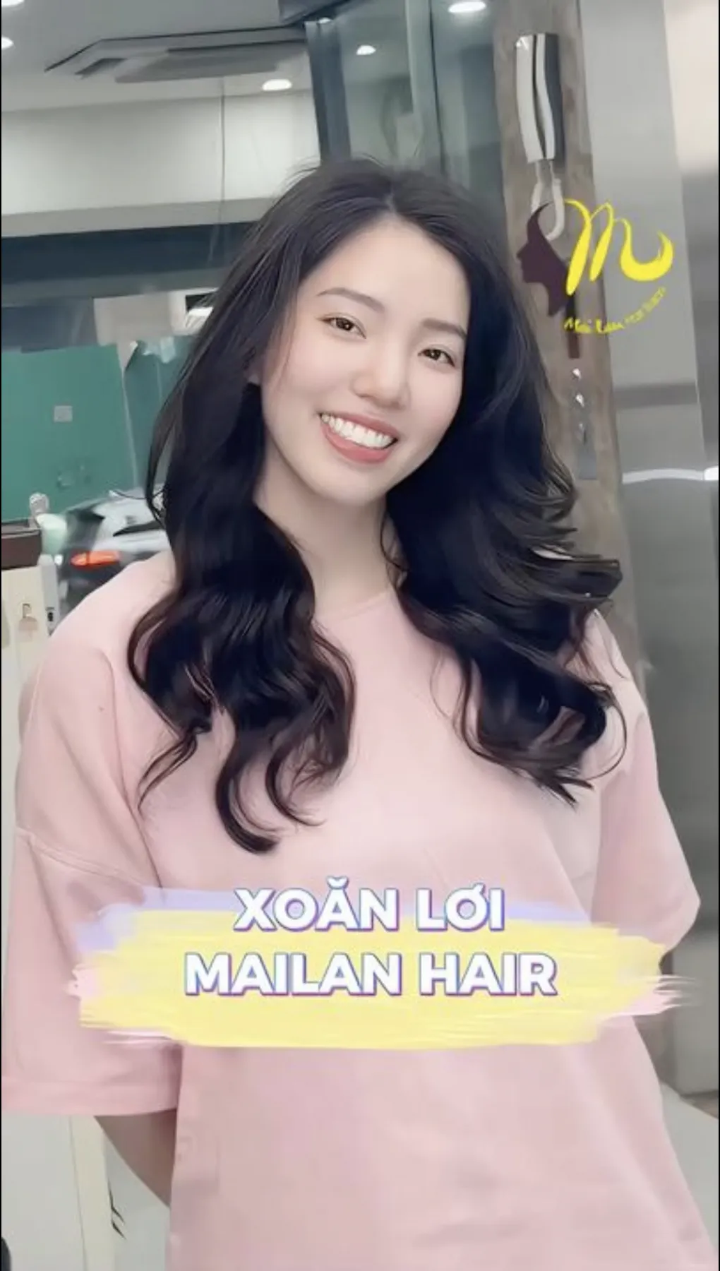 Xoăn sóng lơi chưa bao giờ hết hot, đặc biệt rất dễ chăm