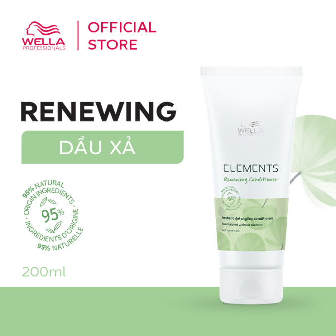Dầu xả Wella Elements