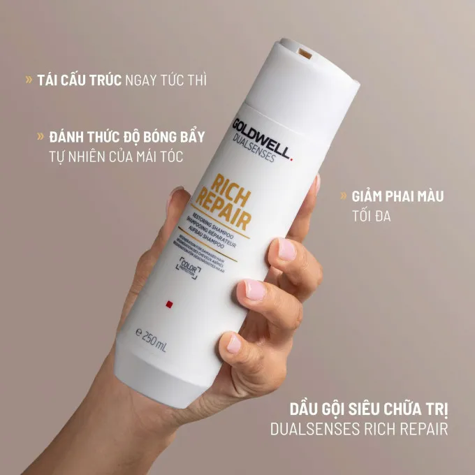 Dầu gội dành cho tóc hư tổn Rich Repair