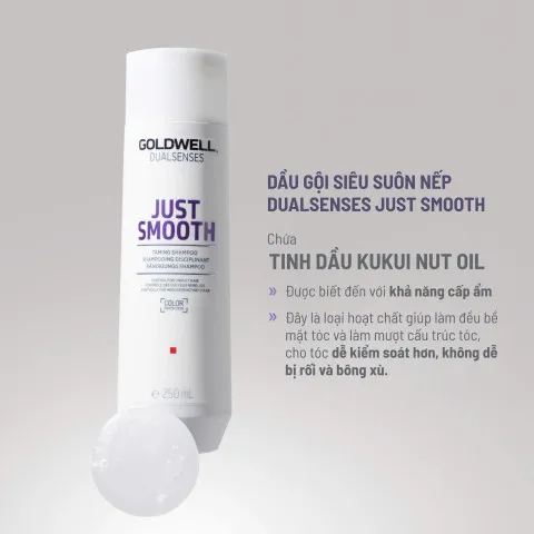 Dầu gội suôn nếp Smooth - Goldwell