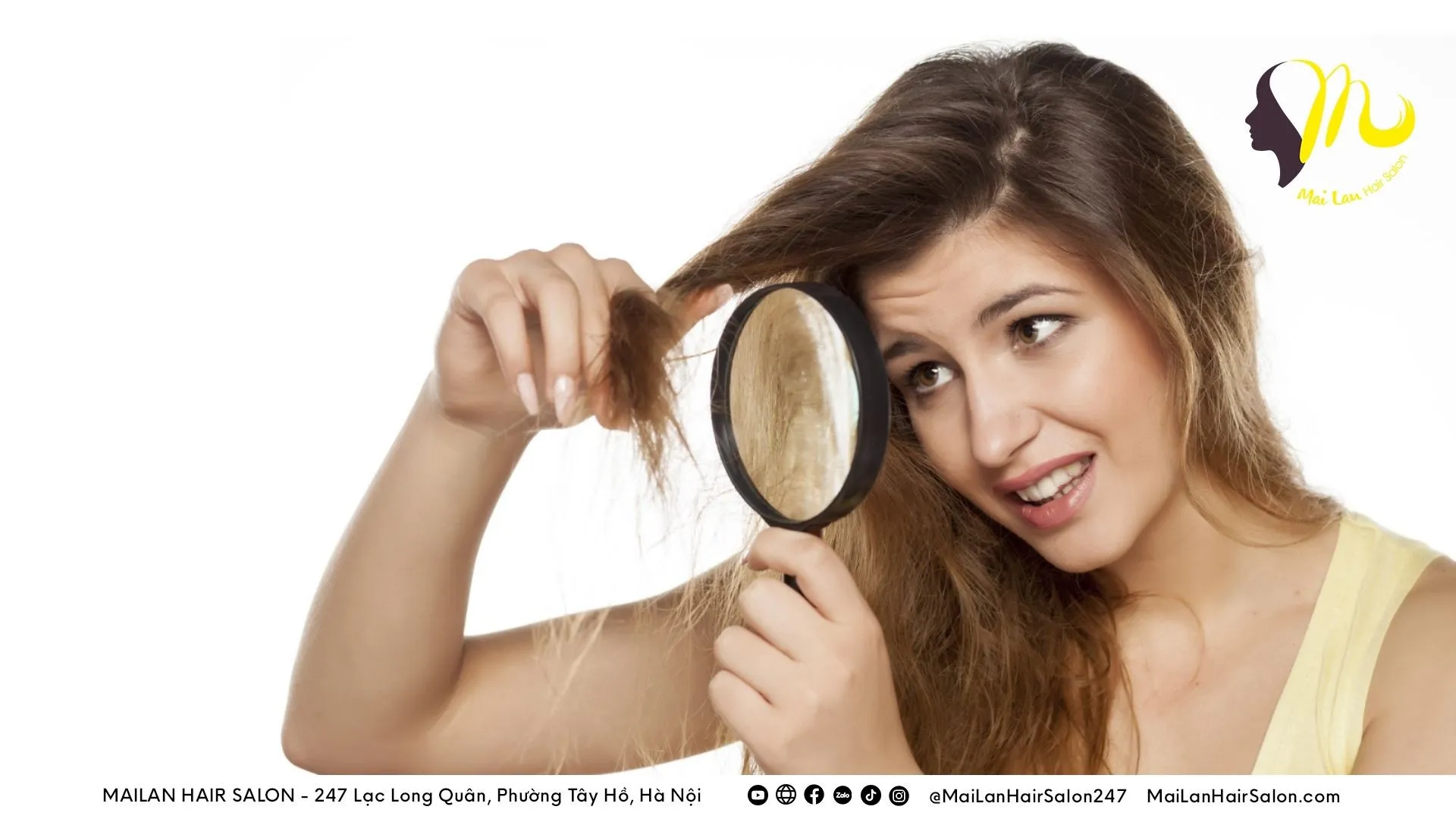 Bạn đã vô tình huỷ hoại mái tóc của mình như thế. nào?